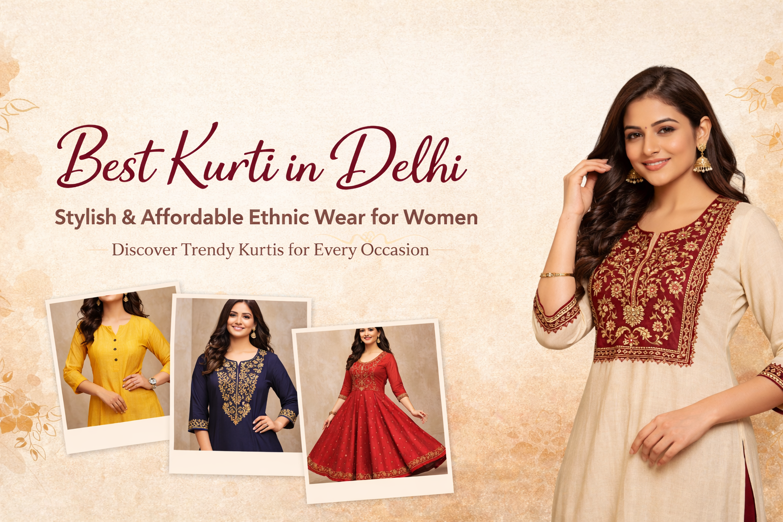 Best Kurti in Delhi – Stylish & Affordable Ethnic Wear
