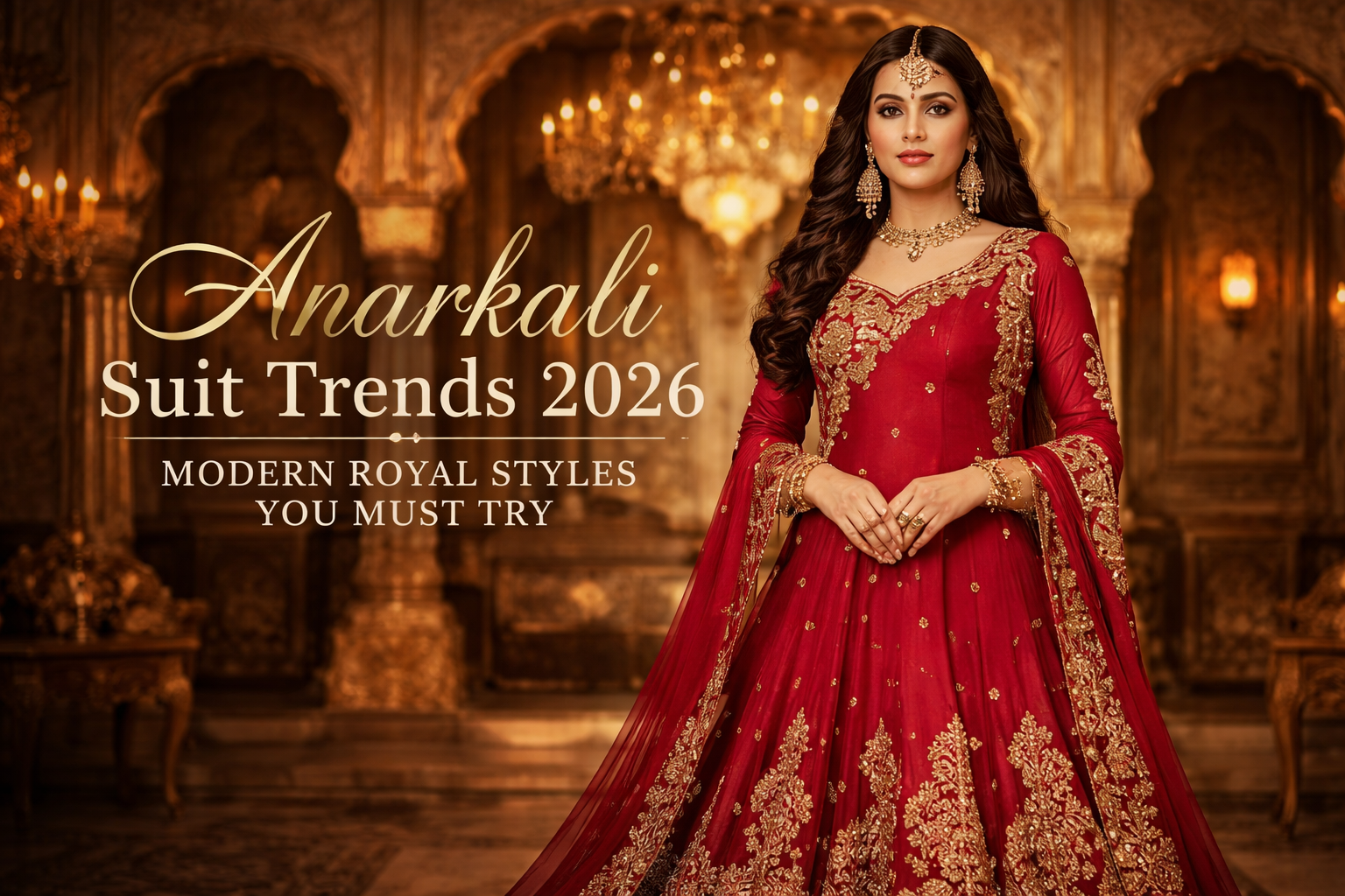 Anarkali Suit Trends 2026 – Modern Royal Styles You Must Try