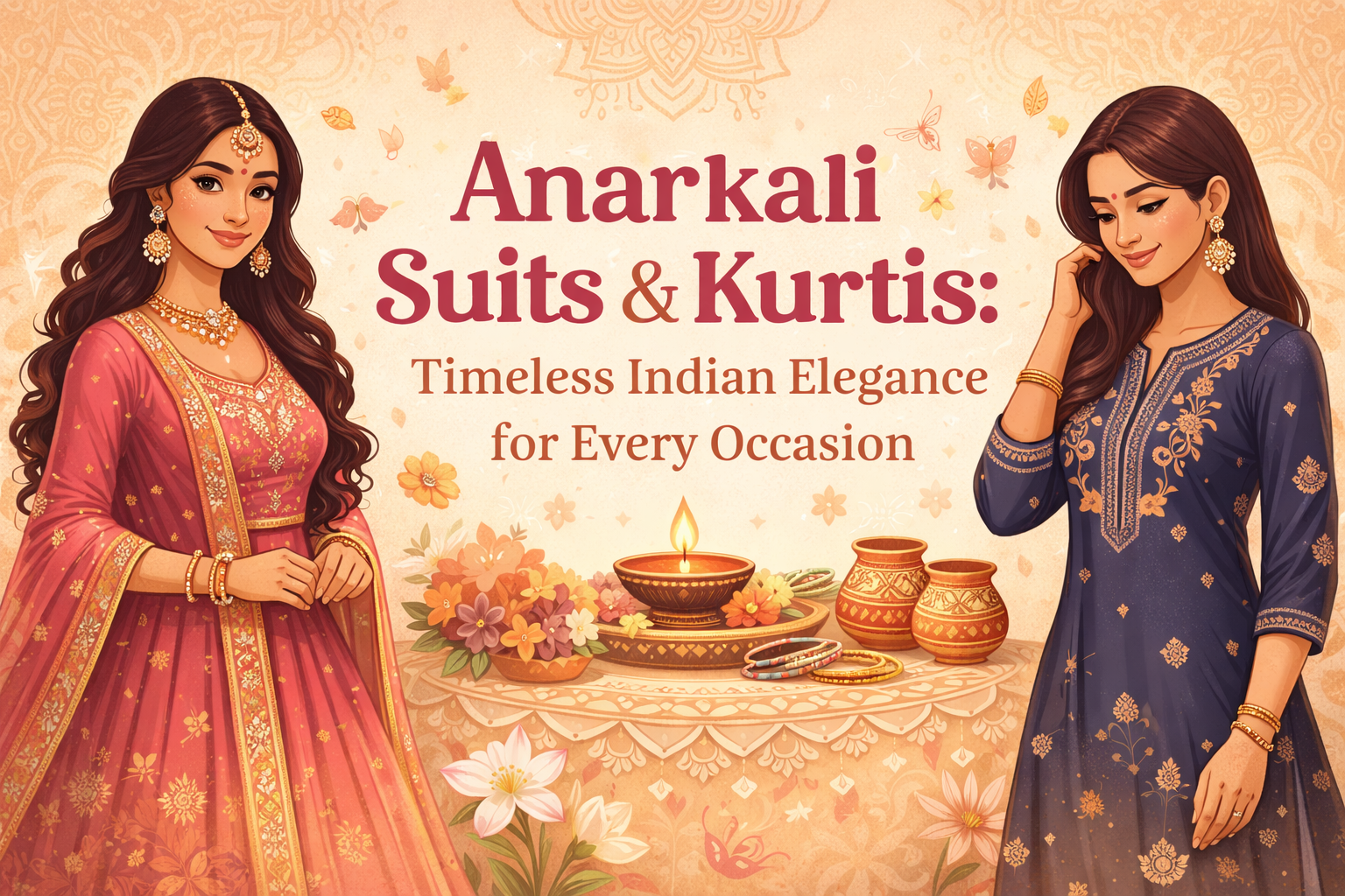 Anarkali Suits & Kurtis: Timeless Indian Elegance for Every Occasion